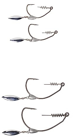 Savage Gear Weedless EWG Hooks - Offsethaken, Größe/Gewicht/Packungsinhalt:Gr. 4/0 / 2g / 3 Stück