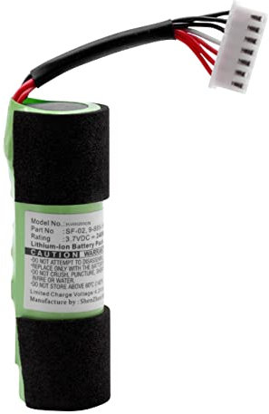 vhbw batteria compatibile con Sony SRS-X2 casse, altoparlanti, speaker (2400mAh, 3,7V, Li-Ion)