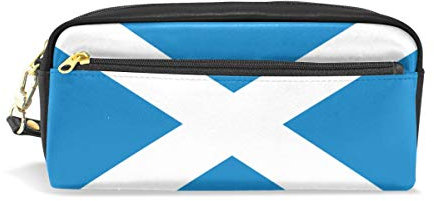 Federmäppchen mit Schottland-Flagge, PU-Leder