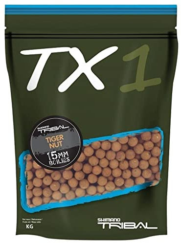 SHIMANO Bait TX1 Boillie Tiger Nut 20mm - 1kg, Angelköder