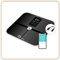 Little balance 8415 Cardio Connect 4 USB, Impédancemètre connectée sans pile, Rechargeable USB, 180 kg, Verre trempé, Noir