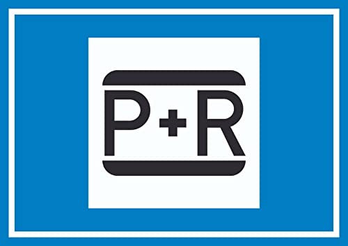 HB-Druck Parken und Reisen Symbol Schild A4 (210x297mm)
