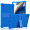 ATOOZ for Samsung Galaxy Tab A8 Case 10.5 Inch 2021 (SM-X200/X205/X207),Soft Silicone Kids Case for Samsung Galaxy Tab A8 10.5 Tablet with Stand (Dark Blue)
