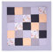 Amilian Krabbeldecke; Patchworkdecke; Krabbelmatte; Spieldecke; Laufgittereinlage; Matte; Decke; Kuscheldecke; Spielmatte als Geschenk für Baby, Kinder; Erstausstattung; Patchwork: M125 (105x105 cm)