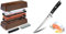 SHAN ZU Sharpening Stone with Storage Box, Whetstone Set Knife Sharpening Stone 2 Pieces Grit & Filleting Knife 7 inch- Edge Deboning Fish and Meat