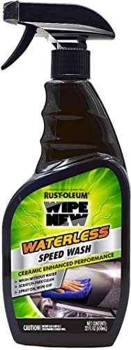 Wipe New Rust-Oleum 381402 Waterless Speed Wash, 22 oz