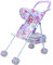 Babypuppenwagen | Zusammenklappbarer Puppenkinderwagen Für Kleinkinder | Rollenspielspielzeug Puppen Y Kinderwagen | Kinderspielzeug-Kinderwagen Für Bibi-Pupp e | Geeignet Für Kinder Ab 2 Jahren