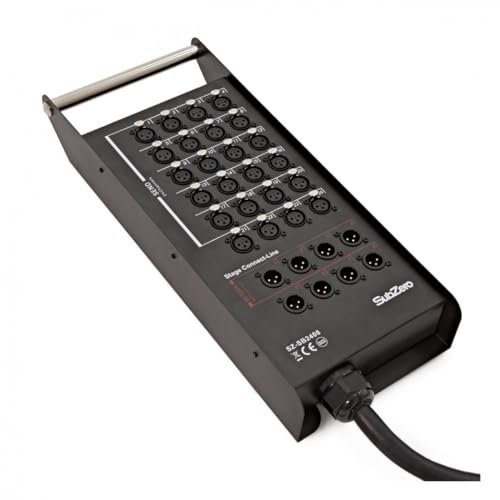 SUBZERO 32 XLR Channel Stage Snake, 24 IN and 8 Out, 25m