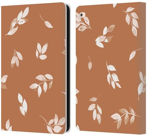 Head Case Designs sous Licence Officielle Ninola Feuilles d'automne en Cuivre Nature Audacieux Étui Portefeuille en Cuir Compatible avec Apple iPad Air 2 (2014)