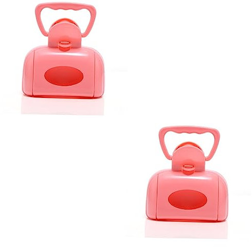 SUPVOX 2 Pezzi di Paletta per Escrementi di Cane - Portatile per Casa Cortile E per Lavare