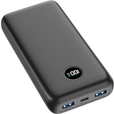 Tranmix Portable Charger 27000mAh Power Bank - USB C 22.5W and PD QC4.0 Fast Charging Portable Power Bank with LED Display, 3 Outputs External Battery Pack for iPhone Samsung iPad etc
