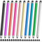 StylusLink 10 Pack 2 in 1 Universal Stylus Pens for iPad, iPhone, Android, Samsung Galaxy, Tablets & Laptops