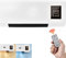 Portable Air Conditioner with Remote Control, 2000W Wall Mounted Cooling Heating Unit for Room Bedroom Office Home - Intelligent Timing, Mini AC