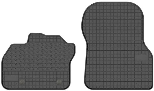 Gummimatten Vorne Gummi Fußmatten Satz für Renault Zoe (2012-2024) - 2-teilig - Passgenau