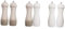 SHOWERORO 1pc 6 Manual Mill Manual Grinder for Pepper Salt and Pepper Shakers Pepper Grinder Kitchen Gadget Manual Pepper Mill Salt Container Pepper Mill and Salt Shaker White