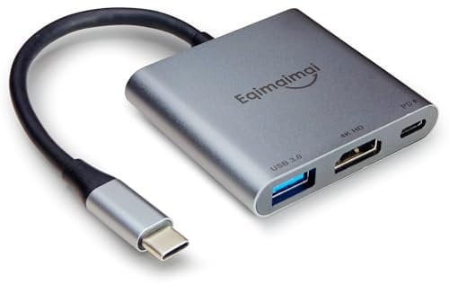 usbc to hdmi Adapter(@60Hz),usbc to USB Adapter,Powered USB hub,USB c Adapter Multiport USB C Digital AV Converter with 4k hdmi Adapter+USB hub for Laptop/MacBook (HD 4K@60Hz)