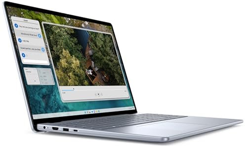 Dell Inspiron 16 5645 Laptop | 16” FHD+ (1920 x 1200) Display | AMD Ryzen 5.1ghz 7 8840U | Blue | AMD HawkPoint Graphics | 1, TB SSD | 16GB Ram | Windows 11 Pro | MS Office | (Renewed)