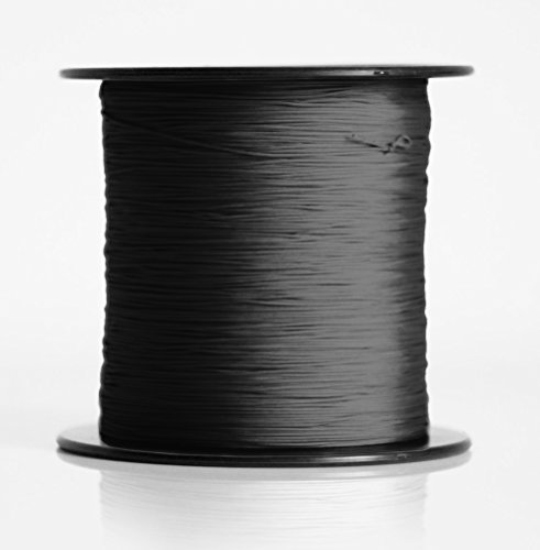 Schnur für Plissee, Rollo, Jalousette 0,8 mm Spannschnur Plisseeschnur zubehör (Schwarz, 10 Meter)