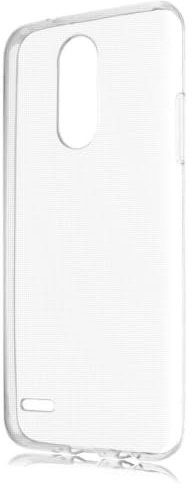 REY Pack 3X Transparent Silikonhülle TPU für LG K4 (2017) x230, Handyhülle Premium Kratzfest TPU Durchsichtige Schutzhülle, Ultradünne 0,33 mm
