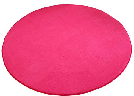 Wohn-Teppich, Flauschig Weiche Shaggy Läufer Gemütliches Schaffell Sofa Matte Rose 100cm