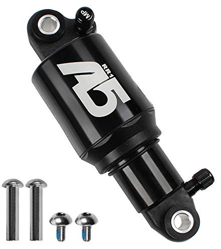Lixada Mountainbike Air Stoßdämpfer, Dual/Solo Luftkammer MTB Faltrad Stoßdämpfer 125mm / 150mm / 165mm / 190mm