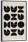 artboxONE Poster mit schwarzem Rahmen 30x20 cm Abstrakt Bauhaus Art - Bild Bauhaus Art Bauhaus