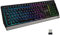 THE G-LAB Keyz Tungsten Wireless AZERTY Gaming Keyboard - Ergonomic Low-Profile Long-Lasting Battery Gaming Keyboard - Backlit Gamer Keyboard for PC, PS4, PS5, Xbox One - New 2021
