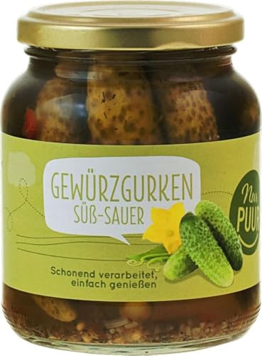 Gewürzgurken, süß-sauer 6 x 350 g