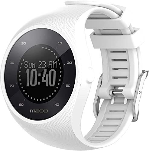 Shieranlee Armband für Polar M200 Armband-Ersatz Silikon Band Uhrenarmband Gummi Sportarmband - GPS Smart Watch Zubehör