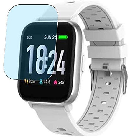 Vaxson 3 Stück Anti Blaulicht Schutzfolie kompatibel mit DENVER SW-163 1.4 Smart Watch SmartWatch Bluelight folie folien Displayschutzfolie ( nicht Panzer Schutz Glas folie nicht PanzerGlas )