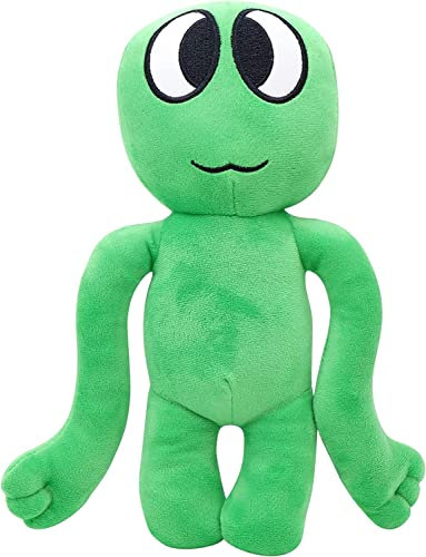 Rainbow Friend Plüsch Rainbow Friend Teddy Regenbogen Freunde Plüsch für Kinder Geschenke Chirstmas Presents (green)