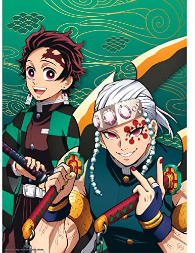 GB Eye Demon Slayer Poster Tanjiro & Tengen (52 x 38 cm)