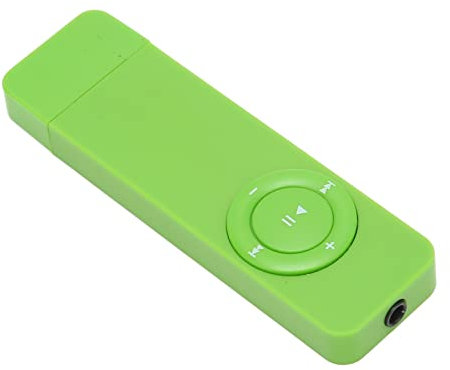 Lecteur de Musique MP3, Mini Lecteur MP3, Lecteur de Musique Portable, Prise en du Son sans Perte de Lecteur MP3 jusqu'à 64 Go Mini Lecteur de Musique pour Les étudiants (Vert)