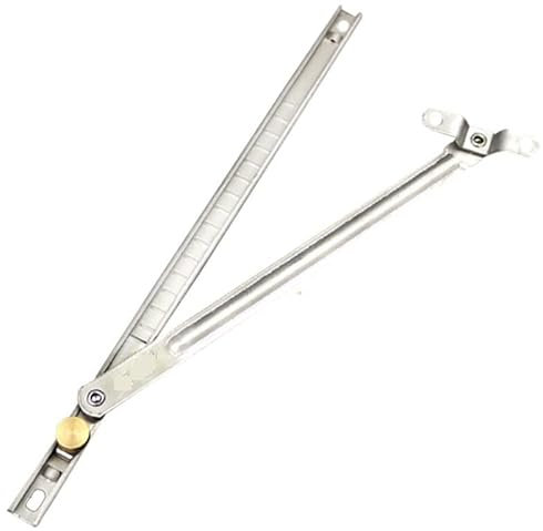 Limitador de ventana abatible Restrictor de ventana, tope de abrazadera a prueba de viento, marco de seguridad for puerta de gabinete deslizante