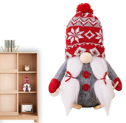 Weihnachten Wichtel Puppe - Ornament Zwerge Plüsch Puppe Weihnachtsdekoration - Weihnachtsschmuck für Puppen ohne Gesicht Tischdekorationen für Zuhause bequem und einzigartig