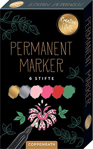 Permanent Marker: 6 Stifte (Creative Time)