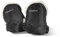 Fellhof® Kinderwagen Handwärmer UNI, 100% Merino-Lammfell, wind- u. wasserabweisend, reflektierende Streifen, OEKO-TEX® zertifiziert, Universalgröße für alle Kinderwagen schwarz