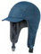 GADIEMKENSD Winter Trapper Hunting Hat with Brim Visor Ear Flaps Reflective Baseball Cap Warm Aviator Hats for Ski Rain Work Golf Running Outdoor Dark Blue