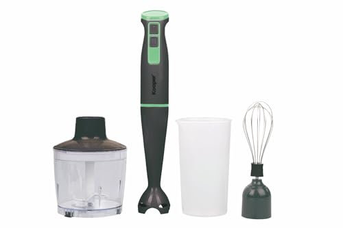 Briconess.com Robot da cucina 3 in 1 lame e frusta in acciaio inox a 2 velocità 600W My Chef
