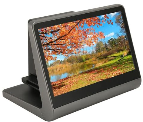 GOWENIC 48 MP Filmscanner, Digitaler Filmscanner mit 7 Zoll Farbbildschirm, Wandelt 35 mm 126KPK 110 Super 8 Filmdias in Digitale Fotos um, One Touch Bearbeitung, Schnelles Scannen