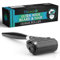 Bart- und Haar-Ultra-Wide-Derma-Roller von Tilcare - Sterile 1200 Grad A Titan Mikronadeln Titanium Derma Roller 0,25 mm