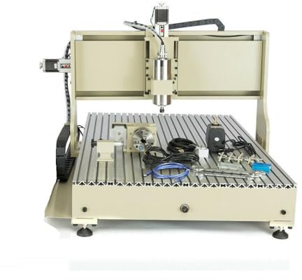 6090 CNC fresatrice in metallo, fresatrici CNC router, fresa kit per incisione CNC in lega di alluminio 4 assi incisione industriale (6090 macchina per incisione)