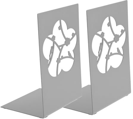 Tofficu 2pezzi Fermalibri Decorativi Reggilibri Multifunzionali Per Organizzazione e Documenti Design Per Scrivania e Libreria Antiscivolo e Resistente