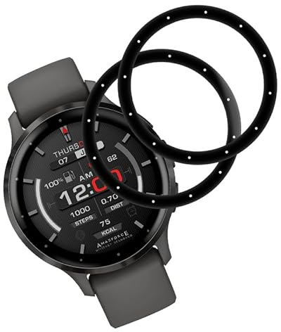 Rcokas für Schutz Garmin Venu 3s Schutzfolie Garmin Venu 3s Panzerglasfolie[2 Stück][Soft TPU][HD Displayschutzfolie][Ultra-klar], für Folie Garmin Venu 3s Displayschutz Garmin Venu 3s Schutz