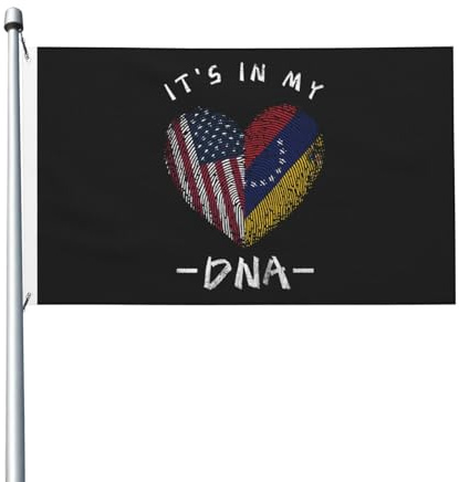 Robust Wetterfeste Flagge Doppelseitig Indoor Flagge 3x5 Ft für Themenpartys,Veranda,Schlafsaal