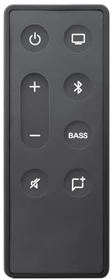 Remote Control for Bose TV Speaker and Solo Soundbar Series II 740928-1120 418775 431974 732522 845194