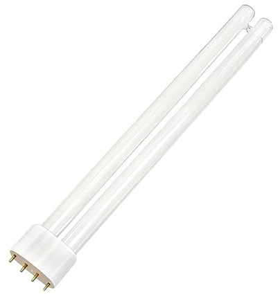 MouMouPurr 18W/830 2G11 4-Pin Fluorescent Light Bulbs Cold White 6500K, Low Energy Compact Fluorescent Lamp, 220V-240V Compact Energy Saving Lamps, Not Dimmable, 1 Pack