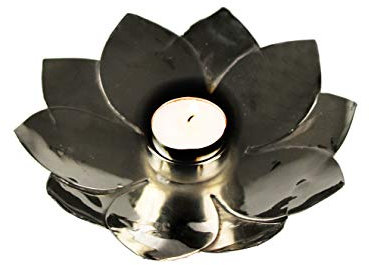 itsisa Schwimmschale Seerose Silber - Schwimmkerzen, Schwimmlicht, Tischdeko, Teelichthalter