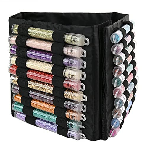 Beadsmith Mini Bead Tube Tower Organizer For Seed Bead Tubes Or Tools