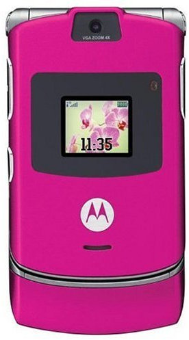 Motorola V3 SIM-Free-Handy – Hot Pink (Renewed)